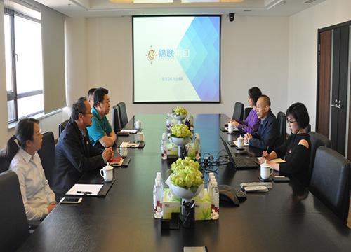 中交一航局第三工程有限公司領導到訪錦聯(lián)集團